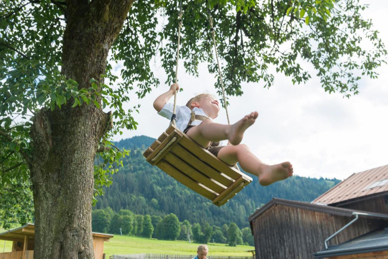 הוילה נידראו Hartlhof Urlaub Am Baby- Und Kinderbauernhof מראה חיצוני תמונה